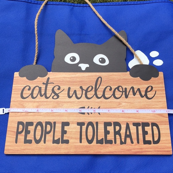 Cat-Themed Decorative sign - Picture 2 of 6